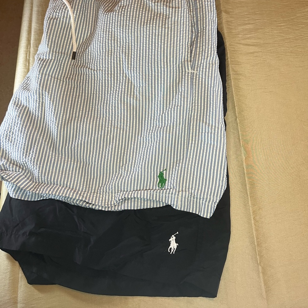 Polo by Ralph Lauren Men’s Swim Shorts- 2 pair.